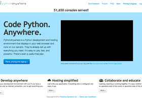 PythonAnywhere screenshot or logo